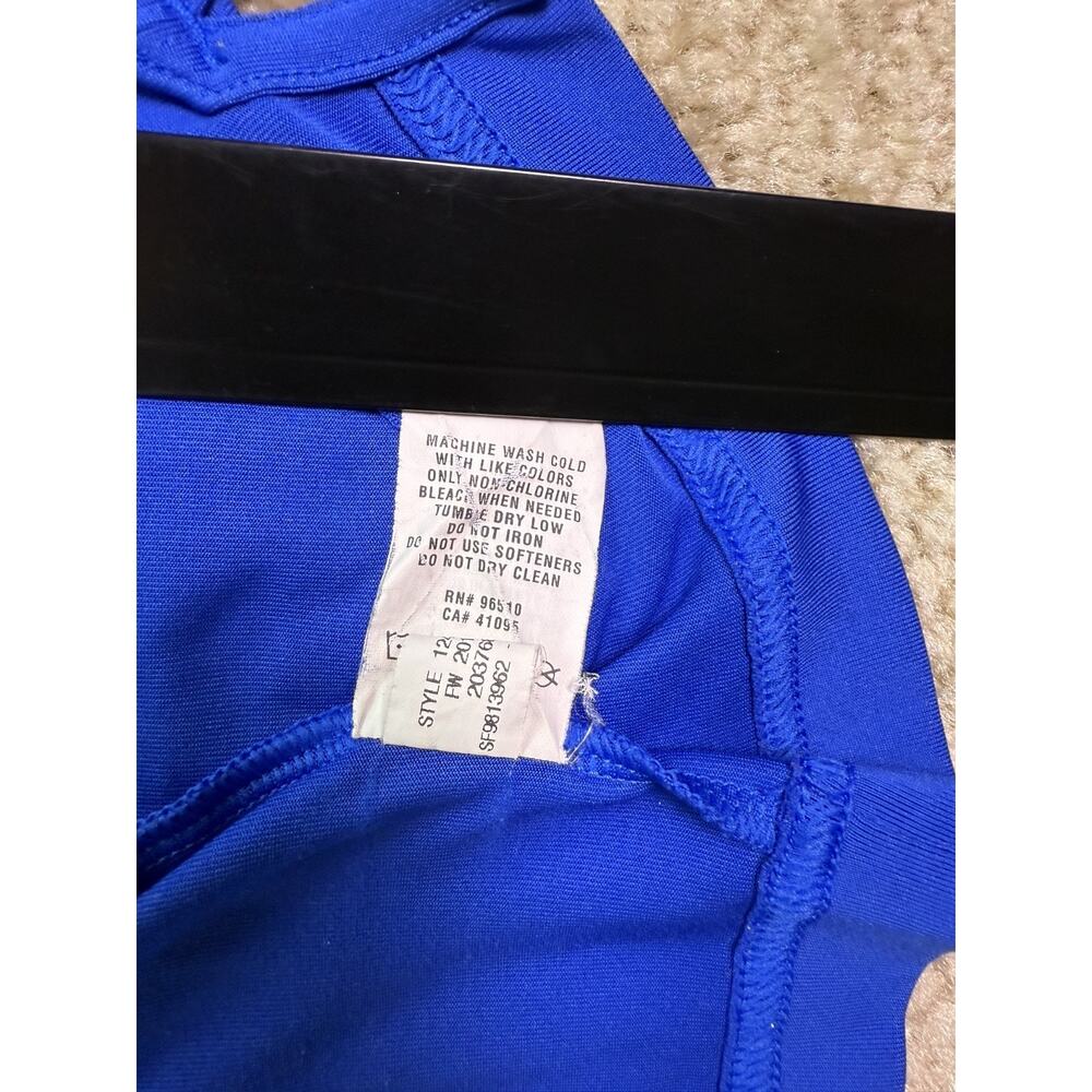 Under Armour Heat Gear Men's Size Medium Loose Blue Short Sleeve Polo Shirt C702 - Picture 7 of 10